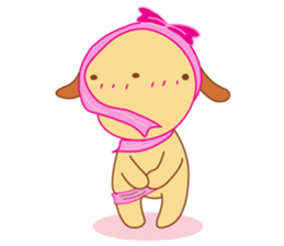 Foon is a sleepy golden retriever sticker #3664488