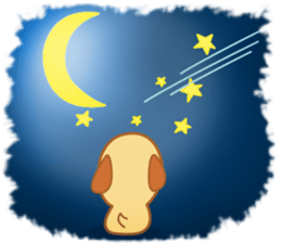 Foon is a sleepy golden retriever sticker #3664490