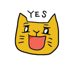 Kawaii cat life sticker #3664772