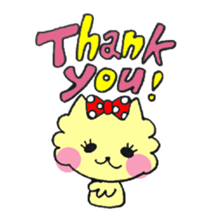 A cute cute dog. sticker #3665079