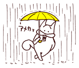 Squirrel the Joyful 4 sticker #3665314