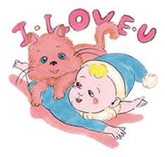 Small fairy baby sticker #3665511