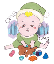 Small fairy baby sticker #3665515