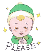 Small fairy baby sticker #3665518
