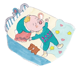 Small fairy baby sticker #3665526