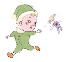 Small fairy baby sticker #3665530