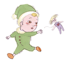 Small fairy baby sticker #3665530