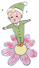 Small fairy baby sticker #3665531