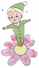 Small fairy baby sticker #3665531