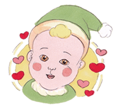 Small fairy baby sticker #3665534