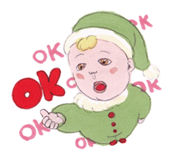 Small fairy baby sticker #3665535