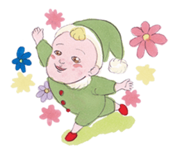 Small fairy baby sticker #3665538