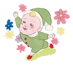 Small fairy baby sticker #3665538