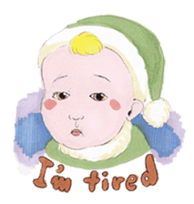 Small fairy baby sticker #3665540