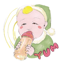 Small fairy baby sticker #3665542