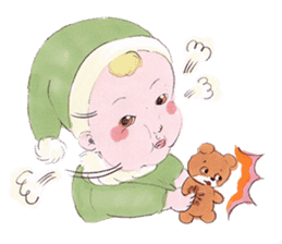 Small fairy baby sticker #3665546