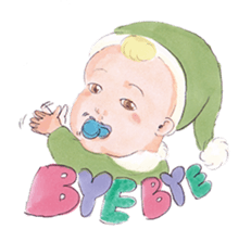 Small fairy baby sticker #3665548