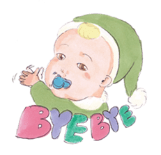 Small fairy baby sticker #3665548