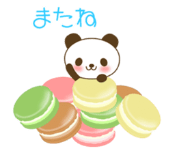 The cute panda 3 sticker #3665552
