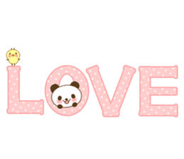 The cute panda 3 sticker #3665569