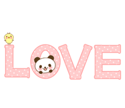 The cute panda 3 sticker #3665569