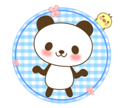The cute panda 3 sticker #3665581