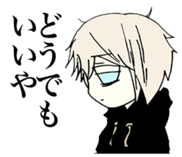 Happy days of the girl who hates herself sticker #3666031