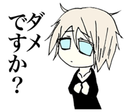 Happy days of the girl who hates herself sticker #3666034