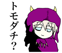 Happy days of the girl who hates herself sticker #3666043