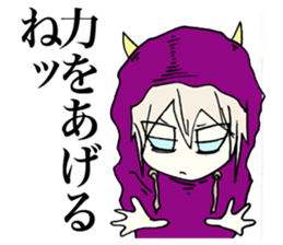 Happy days of the girl who hates herself sticker #3666045