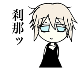 Happy days of the girl who hates herself sticker #3666051