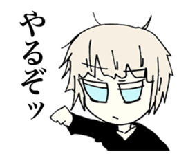 Happy days of the girl who hates herself sticker #3666068