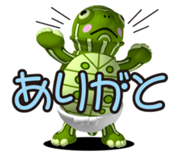 Impatient turtle sticker #3666125