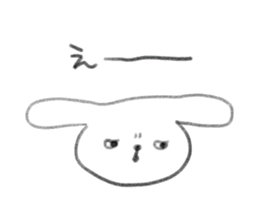 small rabbit sticker sticker #3666315