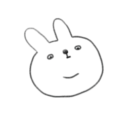 small rabbit sticker sticker #3666333