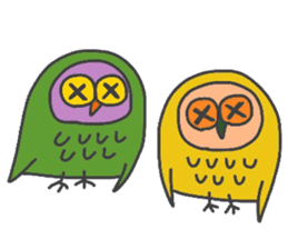 Stylish Owl sticker #3666458