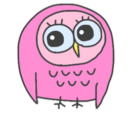 Stylish Owl sticker #3666465