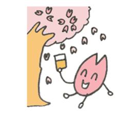 Positive Sakura sticker #3666821
