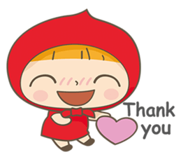 The Red and The Wolf sticker #3667072