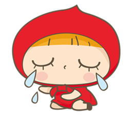 The Red and The Wolf sticker #3667073