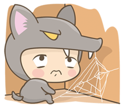 The Red and The Wolf sticker #3667084