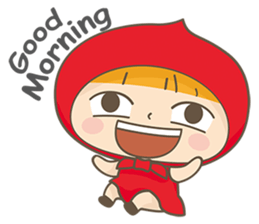 The Red and The Wolf sticker #3667088