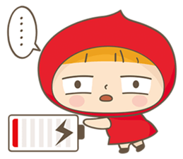 The Red and The Wolf sticker #3667095