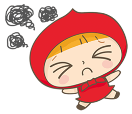 The Red and The Wolf sticker #3667105