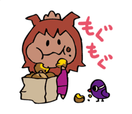 OTS Character "Ki-ji"&"Mu-na" sticker #3667327