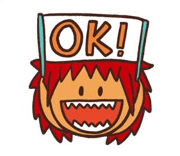 OTS Character "Ki-ji"&"Mu-na" sticker #3667331