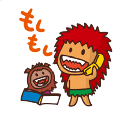 OTS Character "Ki-ji"&"Mu-na" sticker #3667333