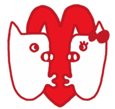 Crazy pig sticker #3667463