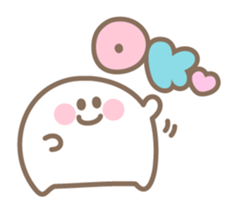Marshmallow Baby sticker #3667517