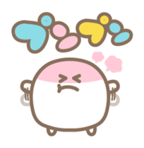 Marshmallow Baby sticker #3667547